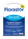 Florastor Probiootit Dgestive & Immune Health, 20 kapselia, Probiootit naisille ja miehille, 1 Probiootti maailmanlaajuisesti, Flush Out Bad Bakteerit & Boost Hyvä meidän kanta Saccharomyces boulardii
