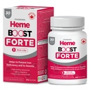 Hemeboost Forte 34.8 mg (696 mg Heme Iron) I 30 tablettia I suuri potenssi Luonnollinen rauta Supplement I suuri imeytyminen & hellä vatsa I rauta pillereitä aikuisille & turvallinen käytettäväksi raskauden aikana