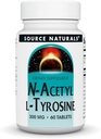 Source Naturals N- Acetyl L-tyrosiini Ravintolisä, 300 mg - 60 tablettia
