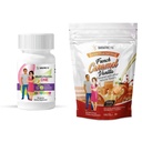 BariatricPal Duodenal Switch Complete 30 päivän ajan Supply Vitamiinipakkaus (Iron-vapaa kapseli Kalsiumsitraatin pehmeät purut Probiootit - Ranskan Caramel Vanilla)