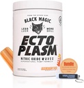 Maailmanlaajuinen ravitsemus Bundle Yhteensopiva musta Magic Supply Ecto Plasm - Sherbet Pop Korkea tilavuus Pre-Workout - 20 Scoops Non Stim Pumpu Preworkout Powder täydentää Multi-Purpose Keychain