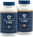 Tasapainoinen tunnelma Miesten Bundle - Eturauhas- ja lihaslisä - Natural Support for Joint Wellness, liikkuvuus, edistää unta, auttaa vähentämään usein virtsaaminen ja kiire - 90 Caps Ea