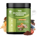 14 in 1 Sieni jauhetta kahvin ruoanlaittoon, 8 oz Sieni täydentää Lions Mane, Chaga, Reishi, Turkey Tail, Cordyceps Sieniuutejauhe, jne., Sienet Blend varten Immuuni aivojen energia