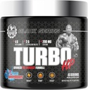 Black Series Turbo HP Pre Treenout Maukasta, Advanced Formula ... Tehostaa energiaa ja suorituskykyä..45 Servings, 450 Gram (Regular, Blue Vadelma)