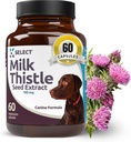 K9 Valitse maito Thistle koirille, 100mg - 60 Vihanneskapselit - Koiran Maksan Terveys Maito Thistle täydentää - Maito kasviperäisten