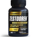 Testodren Advanced Testosteronin Booster miesten ...Luonnollinen kestävyys, kestävyys, energia & vahvuus Parannus täydentää...