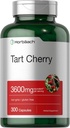 Horbäach Tart Cherry Extract kapselit ... 3600mg... 300 pilleriä...