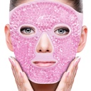 ZNÖCUETÖD Face Eye Mask Ice Pack vähentää Puffiness, Laukut silmien alla, Puffy Dark Circles, Migreeni, Kuuma / kylmä pakkaus pehmeä pehmo tausta (Pink # 19)