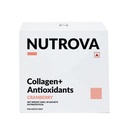 NUTROVA Collagen+Antioxidants Supplement - Marine Collagen Powder for Men & Women,Increases Skin Hydration, Vähentää ihovaurioita,Tukee terve iho, hiukset ja kynnet, karpalo, 1 count,30 Tarjoilut