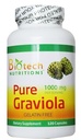 Graviola Annona Muricata, 1000 mg, 120 kasvikapselia