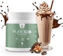TeamKeto C8 MCT Öljyjauhe ... chocolate hasselpähkinä Ketogeeni MCT Coffee Creamer- Vegaani-ystävällinen, Gluteeniton & valmistettu GMP Compliant, FDA rekisteröity laitos- täydellinen kahvitee & proteiini Shakes 270g