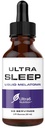 Ultra6 Ravitsemus Melatoniinin Drops kanssa Valerian Root - Liquid Melatoniini nukkuu täydentää 5 HTP & intohimo kukka - Nestemäinen unilääke Vahvuus Blend aikuisille