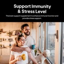 Tohtori Morsen aivojen ja hermojärjestelmien tuki - tuki immuniteetin ja stressin taso - Naturopath Formulated Nootropic Supplement - Ginkgo Leaf, Gotu Kola, Astragalus Root & Butchers Broom - 90 kapselia
