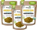 Naturefi Organic Goldenseal juurijauhe - 10.5 oz, 300 tarjoilua *USDA Organic Lab Tested * Pure Natural Goldenseal juurijauhe täydennysosa