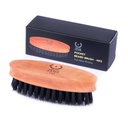 ZEUS taskuparta & viiksi harja miehille, Travel size grooming työkalu pehmeä karhu hiukset bristles varten parta muotoilu & detangling (Made in Germany) N92