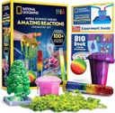 National Geographic Amazing Chemistry Set - Chemistry Kit 45 Science Experiments lukien Crystal Kasvaminen ja reaktiot, Tiede Kit lapsille, STEM Lahja pojille ja tytöille (yksinomainen)