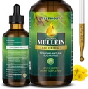 Mullein Drops - Lung Cleanse - Leaf Extract - Tehokas Mullein Immuunin tuki,Detox & hengitysteiden tuki - kasviperäisten täydentää - 2 Oz-6