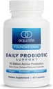 Equilife Daily Probiotic Support, 50 miljardia PMY, 8 Probiootti kanta, digestiivinen ja Gut Health Supplement miesten ja naisten, Gluteeniton, soija ja maitotuotteet, ei GMO, American Made, 60 kapselia