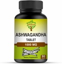 Ashwagandha-tabletit, 1000 mg 