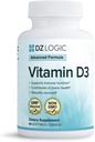 Dr. Dzugan's Advanced D3-vitamiini Formula:: Ei-GMO, Gluteeniton, GMP Certified:: 90 Softgels 5 000IU::: Immuunifunktio, Bone Health