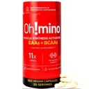 Oh!mino Essential Amino Acids Supplement. Kofeiinittomia kapseleita. Kaikki 9 EAA, BCAAs ja Täydellinen Amino harjoituksia, Amino energia, ja rakentaa lihasten, ja palata nopeammin.