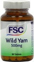 FSC 500mg Wild Yam - 90 tabletin pakkaus