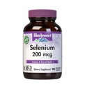 Bluebonnet Selenium 200mcg kapselit (L-selenometioniini) - Potent antioksidantti tuki - Aminohappo Complex Selenium täydentää naisten ja miesten - Vegan, ei-GMO, gluteeniton - 90 kasviskapselit