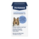 PetArmor Antihistamiini Allergian lievittäminen koirille, helppokäyttöinen allergialääke koirille, anti-Itch Medicine tarjoaa helpotusta hyönteisten puremat, ja Stings, 100 tablettia