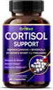GriMed Ashwagandha Rhodiola 14,150 mg - x 10 Power with St.John's Wort, L-Theanine - Palauta & rentoutua, levollinen uni - USA Made & Tested (90 laatikko 1)