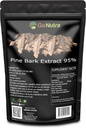 Go Nutra Pine Bark Extract Powder Standardoitu 95% Proantosyanidins Pine Bark Powder Potent täydennysosa 8oz.