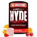PROSUPPS Mr. Hyde Signature Pre Treenout Powder with Creatine, Beta Alanine & Comfeine - Performance, Energy & Endurance - Clean Fitness & Gym lisäravinteet miesten & naisten (Fruit Punch, 60 tarjoilua)