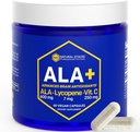 LUONNOLLISET TAKUT Alfa Lipoic Acid 600mg w/lykopeeni ja C-vitamiini - täydennysosa Immuniteetti & solufunktio - täydentää aivojen terveys