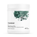 THORNE - Daily Greens Plus - Comprehensive Greens Powder with Matcha, Spirulina, Moringa ja Adaptogen, Sieni- ja antioksidanttisekoitukset - Virkistävä, minttumaku 7.2 Oz - 30 tarjoilua