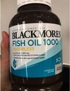 Blackmores Hajuton kalaöljy 1000 60 kapselia.