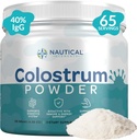 Puhdas Colostrum Powder 130g, 40% IgG, 65 Tarjoilut ... Ensimmäinen 4-6 tuntia Lypsy, Ruoho-Fed, Pasturi Raised, Mautonta naudan Colostrum Supplement from Midwest USA Farm