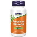 NYT ravintolisät, amerikkalainen ginseng (Panax quinquefolius) 500 mg, kasvislisä, 100 kasviskapselia