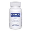 NAC 600 mg - N- Acetyl Cysteine NAC Supplement for Lung Health & Immunosupport, Liver Support & Antioxidants* - vapaamuotoinen N- Acetyl-L-Cysteine - 30 kapselia