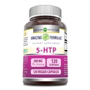 Hämmästyttävä Formula 5-HTP (L-5-Hydroksitryptofaani) Supplement ... 200 Mg per tarjoilu ... Kasviskapselit...