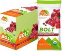 PROBAR - BOLT Organic Energy Chews, Cranberry Granaattiomena, Ei-GMO, Gluteeniton, USDA Certified Organic, Terve, Natural Energy, Nopea polttoaine Gummies kanssa B & C-vitamiinit (12 kreivi)