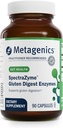 Metageenit SpectraZyme Gluten Digest Enzymes - Dgestive Enzyme - Help Digest Wheat, Barley & Ruis Grains* - Gut Health Supplement* - Ei-GMO, Gluteeniton & kasvissyöjä