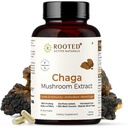 ROOTED Actives, Siperian Chaga Mushroom Extract, Certified Organic
