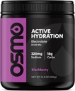 Osmo Active Hydration Elektrolyyttijauhe (20 tarjoilua) - sisältää natriumia, magnesiumia, kaliumia, karbeja ja vitamiineja, ruokosokeria - Kaikki luonnolliset ainesosat, 3X Nopeampi nesteytys, Teho ja kestävyys
