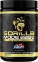 Gorilla Mind Base Pre Treout - Nostaa typpioksidin Intense Focus & Drive Endurance Power - L-sitrulliini, L-tyrosiini, Betaiini, Alpha-GPC, kofeiini, Huperzine A - 360 grammaa (Bombsicle)