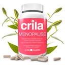 Crila Health Menopause Lisäravinteet naisille - 60 Ct. I Night hiki & Hot Flass Menopause Relief naisille, joilla ei ole estrogeenia, luonnollisia ainesosia, vähentää mielialoja Swings, väsymys ja turvotus *