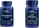 Life Extension Liver Health Support Bundle Anti-Alcohol Complex ja maksan tehokkuus Formula