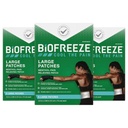 Biofreeze Pain Relief Patches, Artriitti Pain Reliver, Polvi ja Lower Back Pain Relief Patch, Sore Muscle Relief, Neck Pain Relief, FSA-tukikelpoinen, 3 pakkaus (5 Biofreeze Menthol Patches)