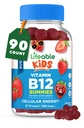 Elinkelpoinen sokeriton lasten B12-vitamiini Gummies ... 1000 mcg... Suuri maku B12-vitamiinia lapsille... energia, mieliala ja aineenvaihdunta Tuki B 12-vitamiini Gummies pojille ja tytöille 90 Gummies