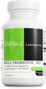 DAVINCI Labs Mega Probiootti ND - ei-meijeri probiootti täydentää Gut, Ruoansulatus-ja aivoterveys* - Gut Health Support täydennysosa ei-meijeri Complex* - 120 kasvissyöjä Caps