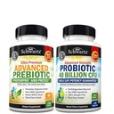 Advanced Prebiootti Gut Health Supply (2 kuukauden tarjonta) Plus 40 miljardia PMY Päivittäinen Probiootti Supply (2 kuukauden tarjonta)