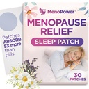 Jäähdytys Comfort Sleep Patchs for Women - Vaihdevuodet Relief for Better Nukkumisapu - Sleep Supplement for Rentoutumista & Extra Strength - Tuki kuumia välähdyksiä, laatu uni & vähentää väsymystä - 30 paikkaa
